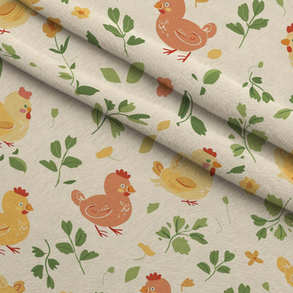 Barnyard Friends Pattern 7 Minky Fabric