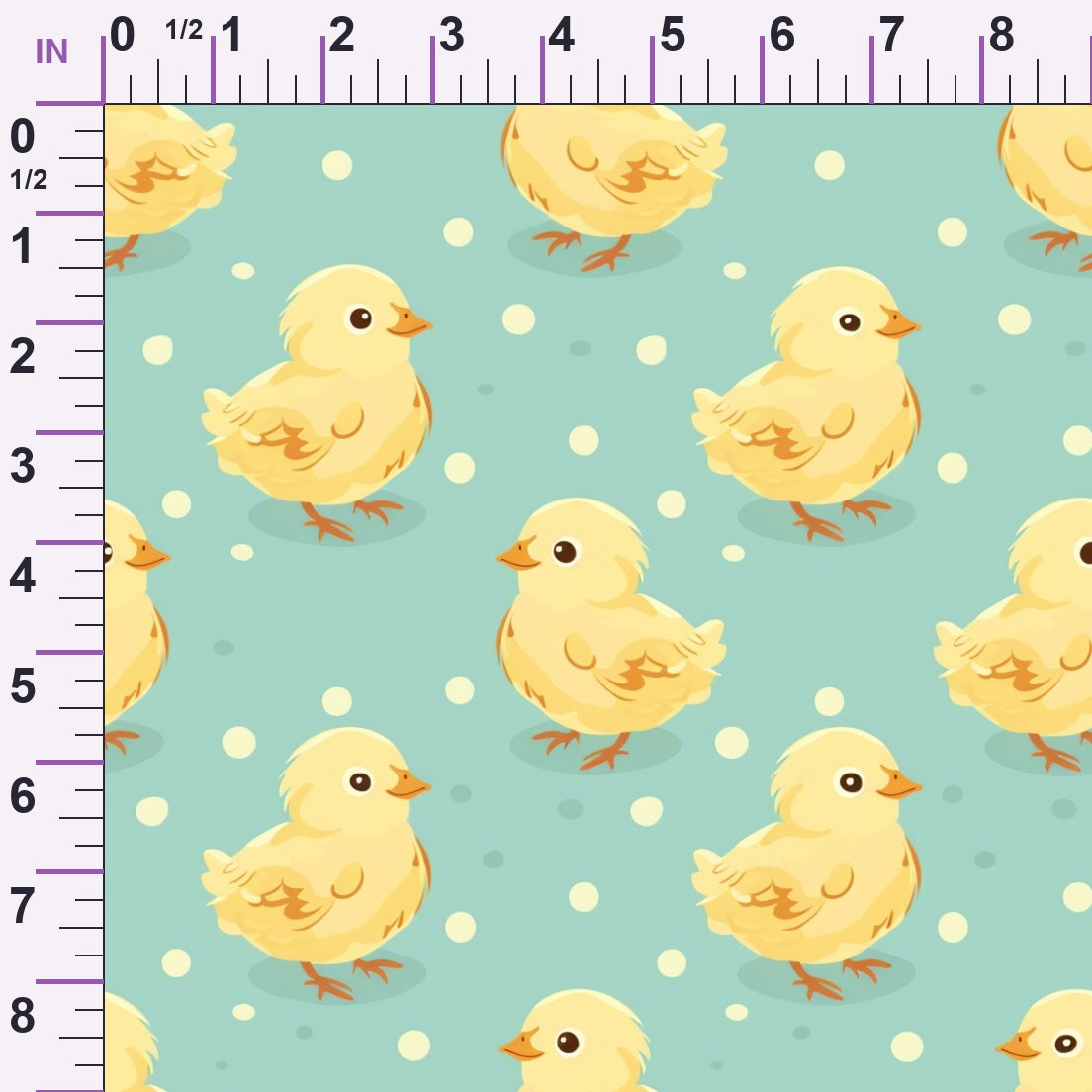 Barnyard Friends Pattern 9 Minky Fabric