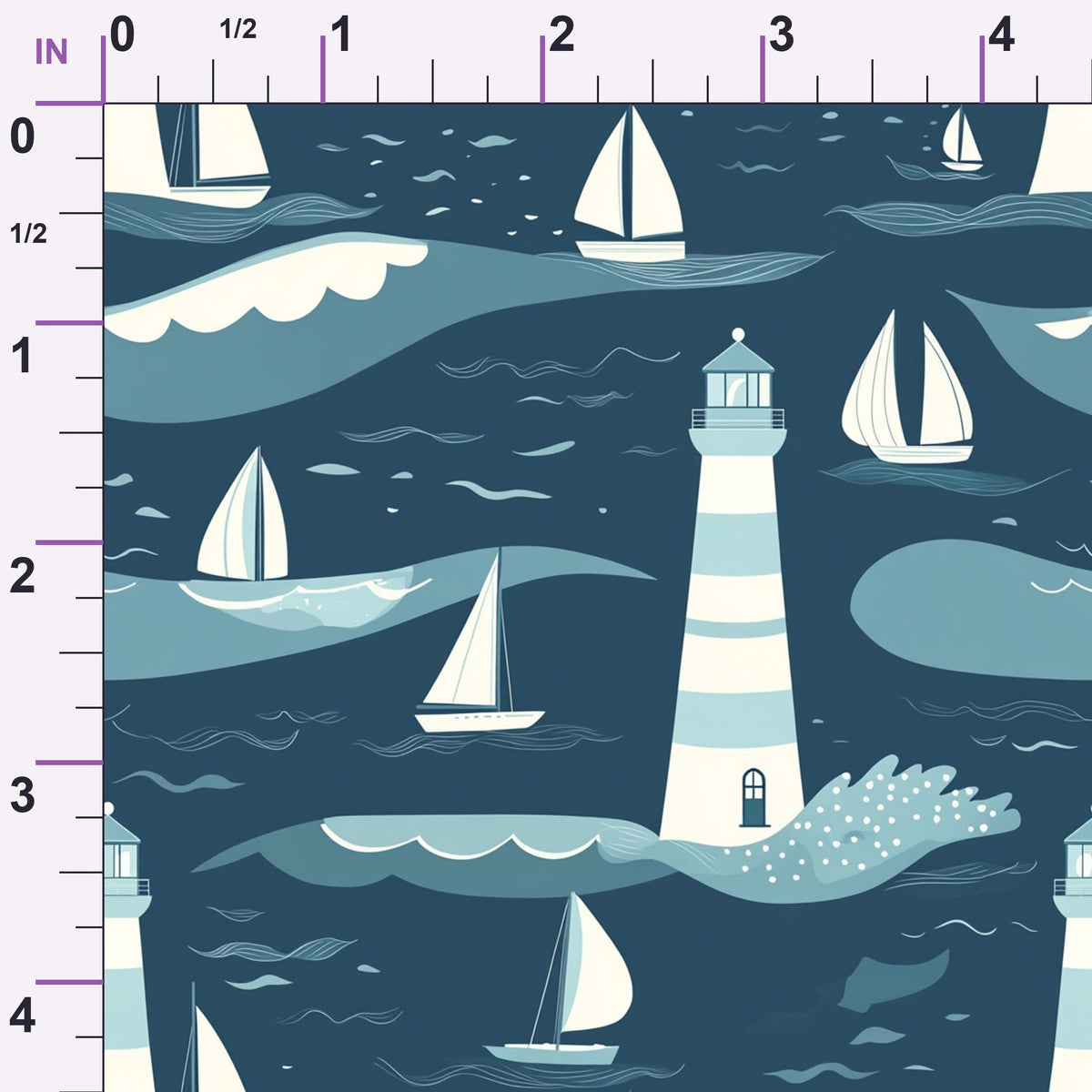 Beacon Bay Pattern 11 Minky Fabric