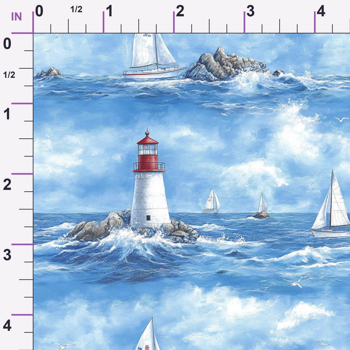 Beacon Bay Pattern 15 Minky Fabric
