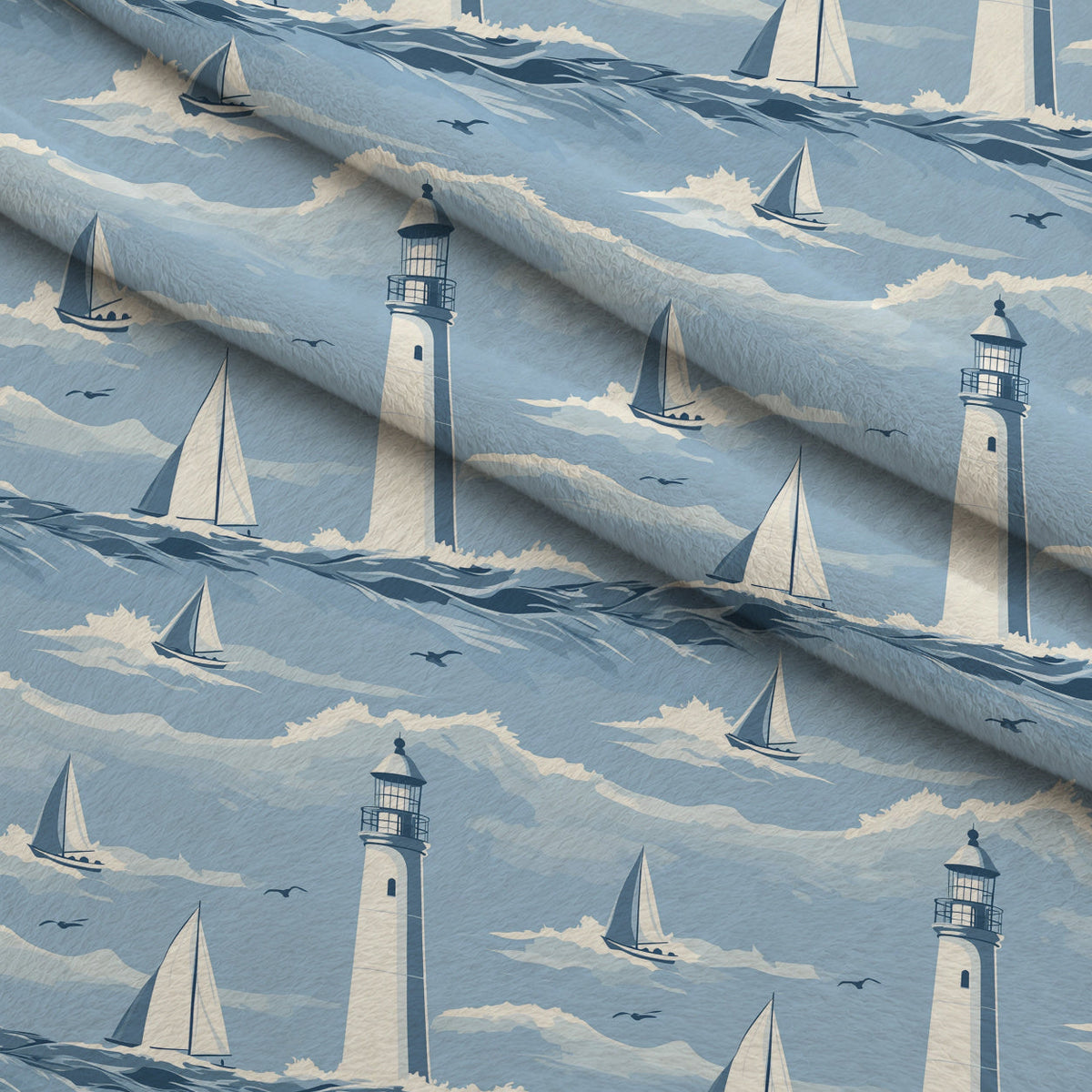 Beacon Bay Pattern 9 Minky Fabric