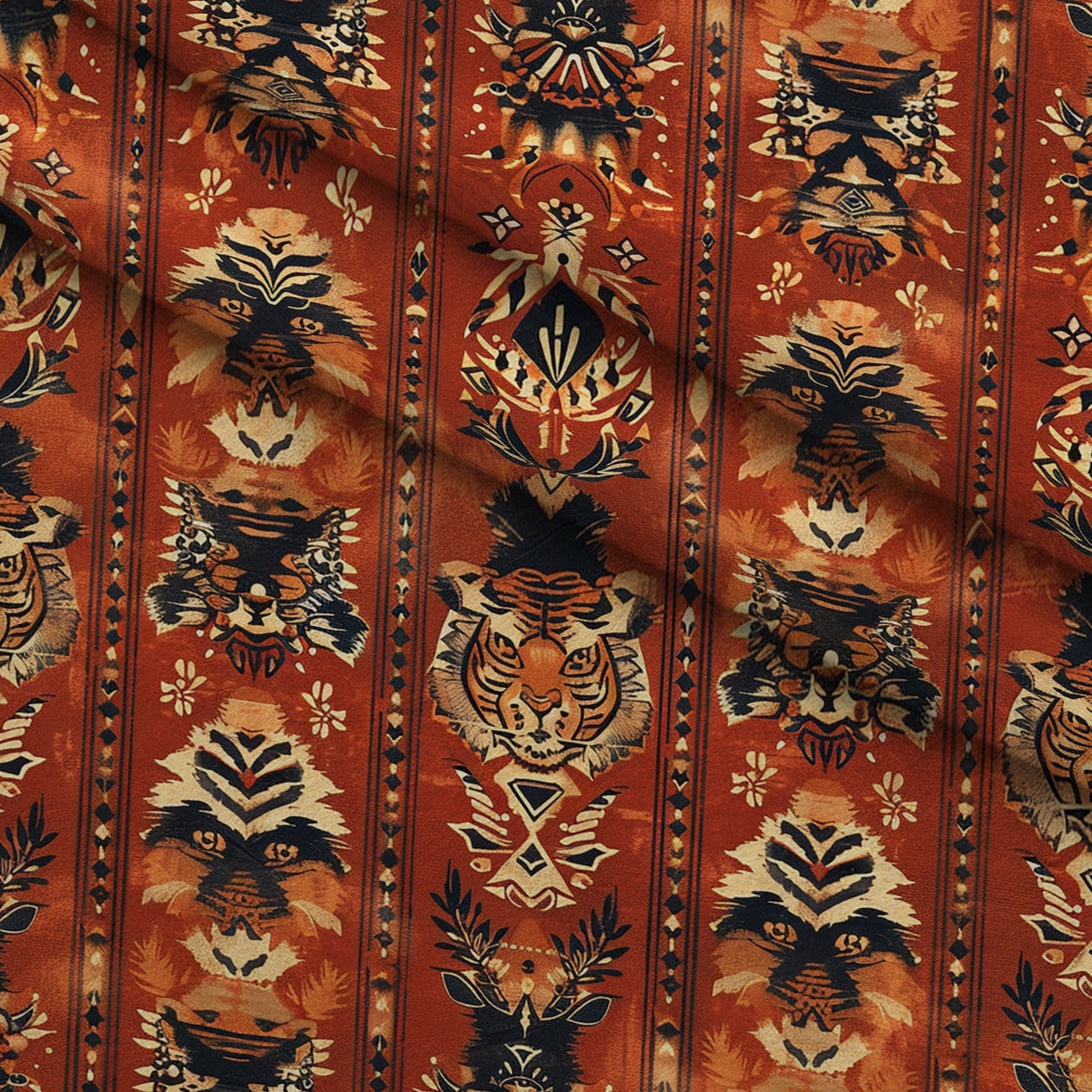 Bengal Tapestry Pattern 1 Minky Fabric