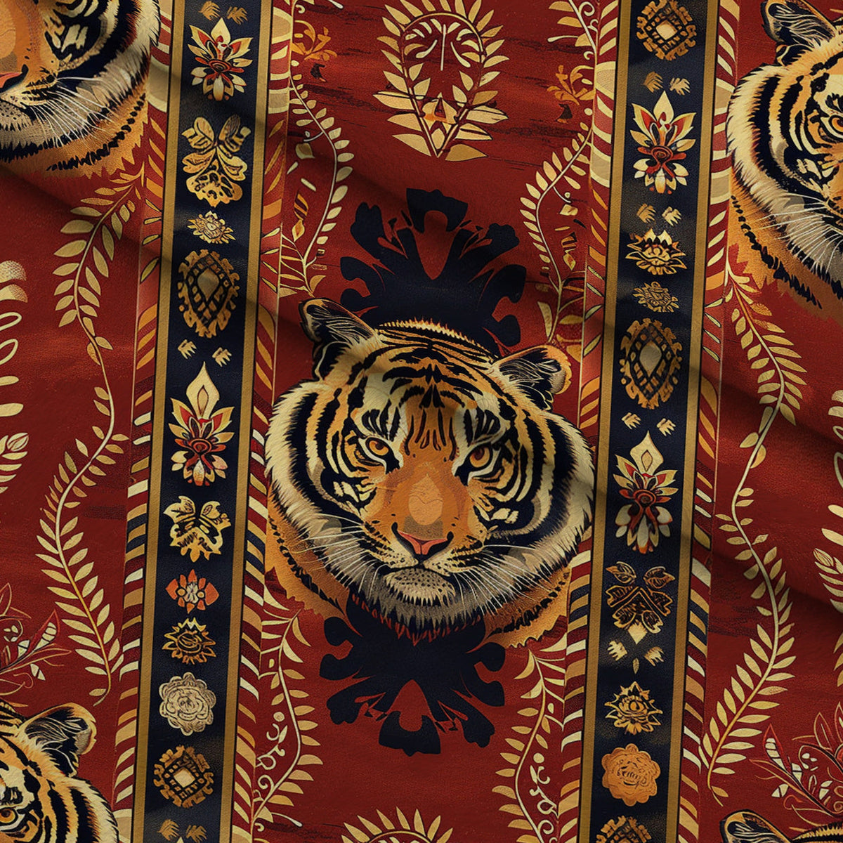 Bengal Tapestry Pattern 2 Minky Fabric