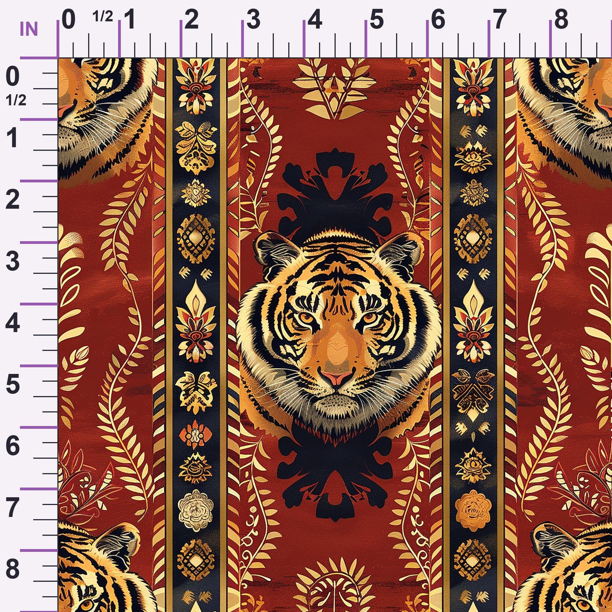 Bengal Tapestry Pattern 2 Minky Fabric