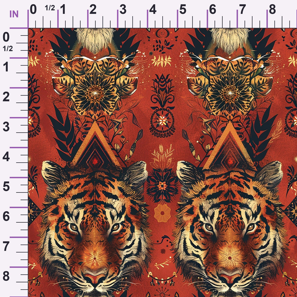 Bengal Tapestry Pattern 3 Minky Fabric
