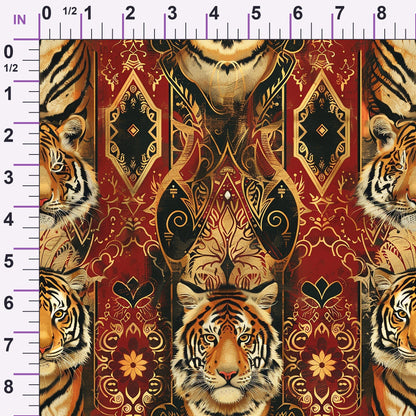 Bengal Tapestry Pattern 5 Minky Fabric
