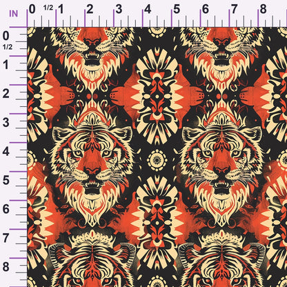 Bengal Tapestry Pattern 7 Minky Fabric