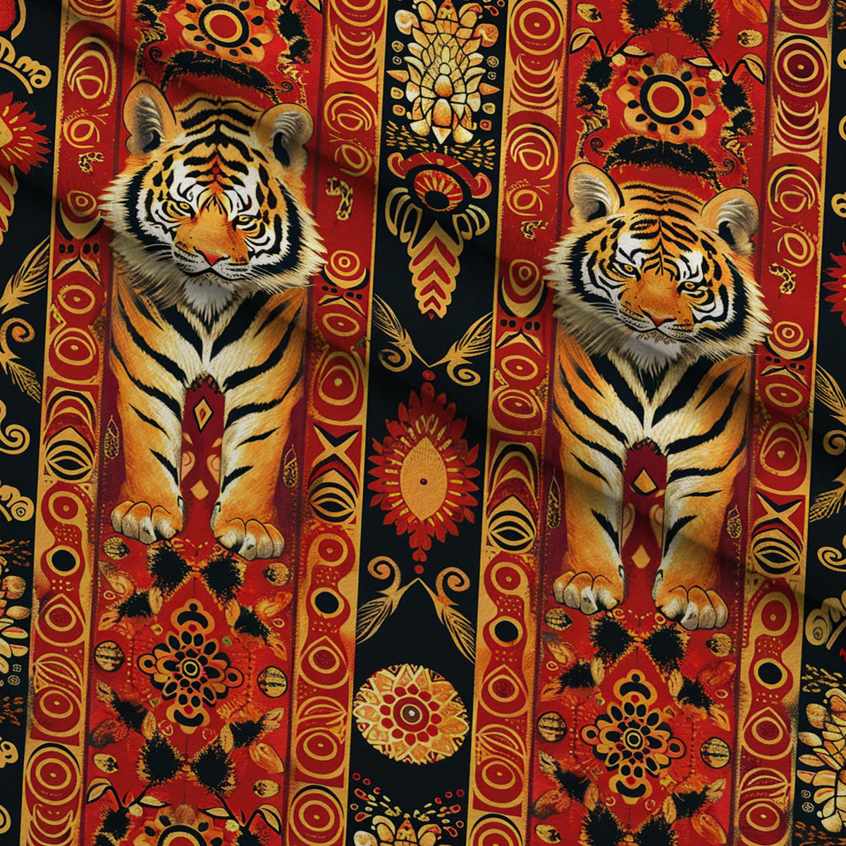 Bengal Tapestry Pattern 8 Minky Fabric