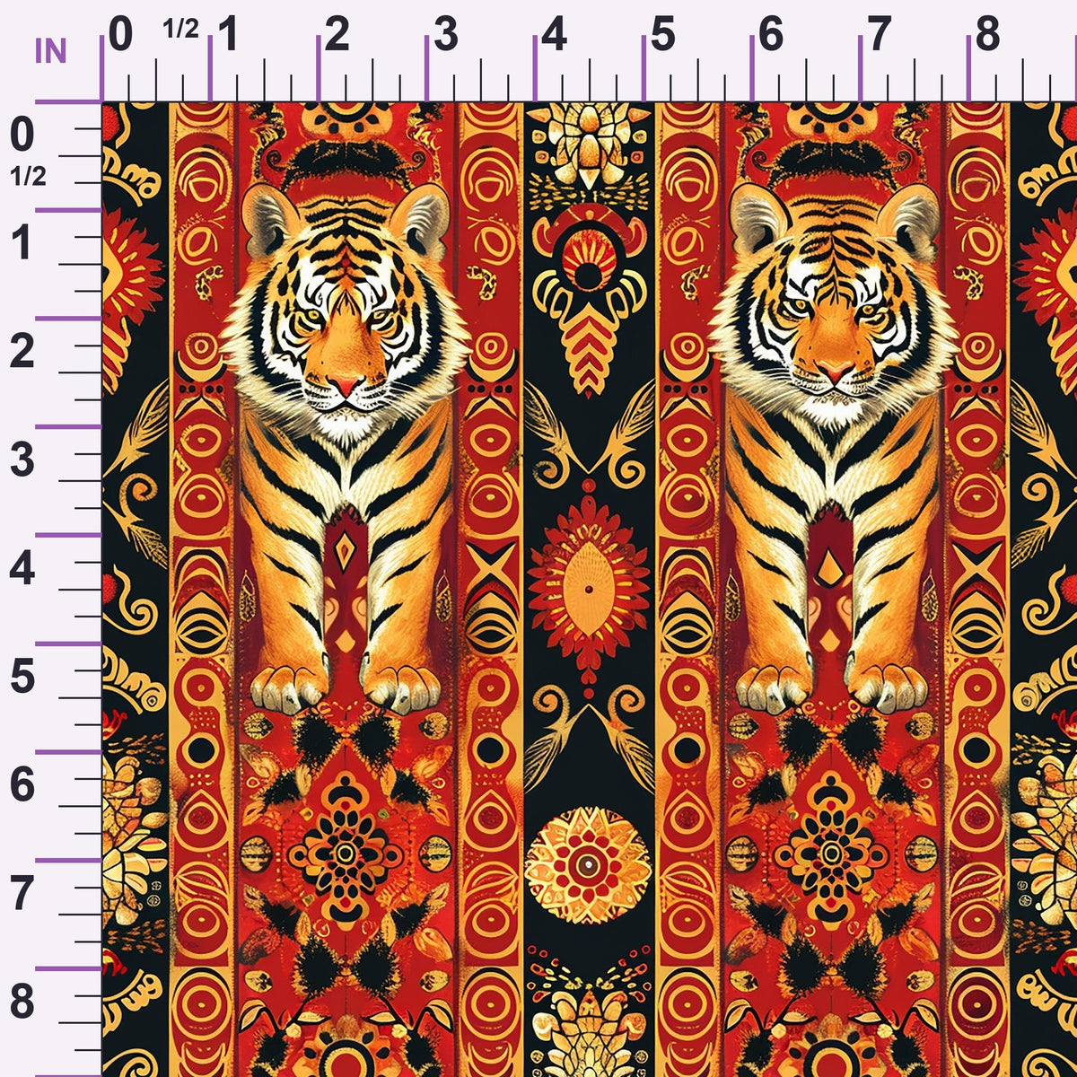Bengal Tapestry Pattern 8 Minky Fabric