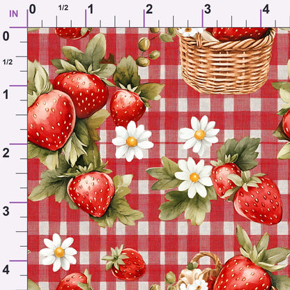 Berry Basket Charm Pattern 10 Minky Fabric