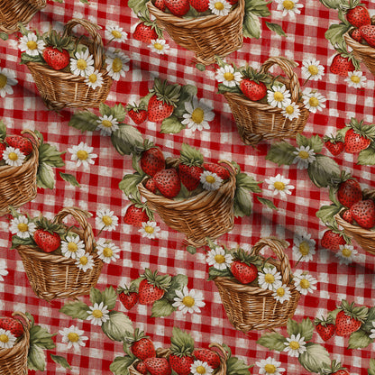 Berry Basket Charm Pattern 11 Minky Fabric