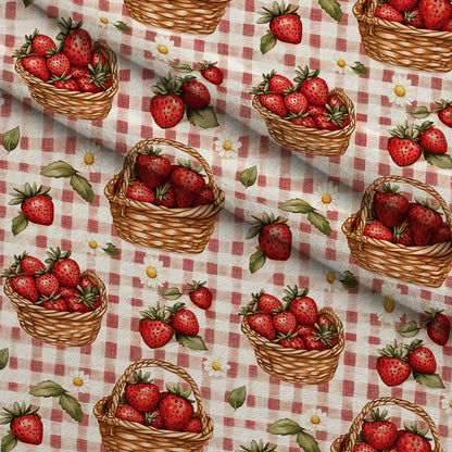 Berry Basket Charm Pattern 13 Minky Fabric