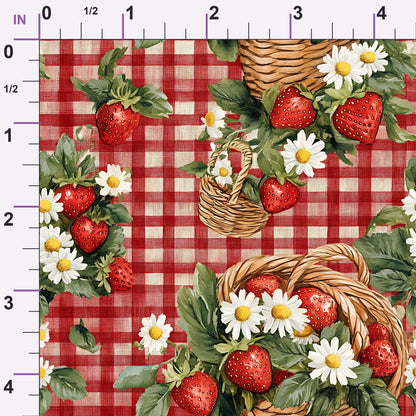 Berry Basket Charm Pattern 14 Minky Fabric