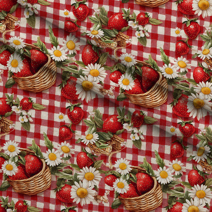 Berry Basket Charm Pattern 16 Minky Fabric