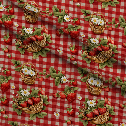 Berry Basket Charm Pattern 19 Minky Fabric