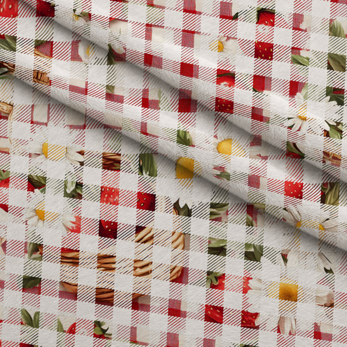 Berry Basket Charm Pattern 36 Minky Fabric