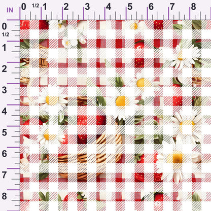 Berry Basket Charm Pattern 36 Minky Fabric