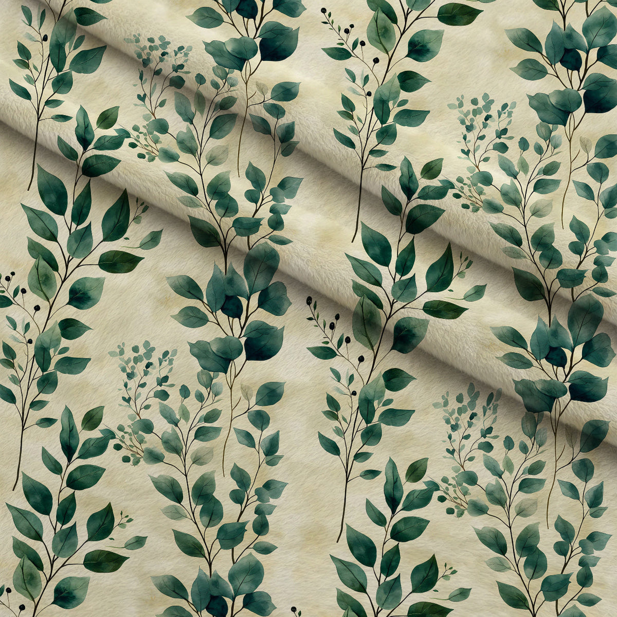 Berry Boughs Pattern 11 Minky Fabric
