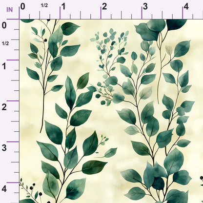 Berry Boughs Pattern 11 Minky Fabric