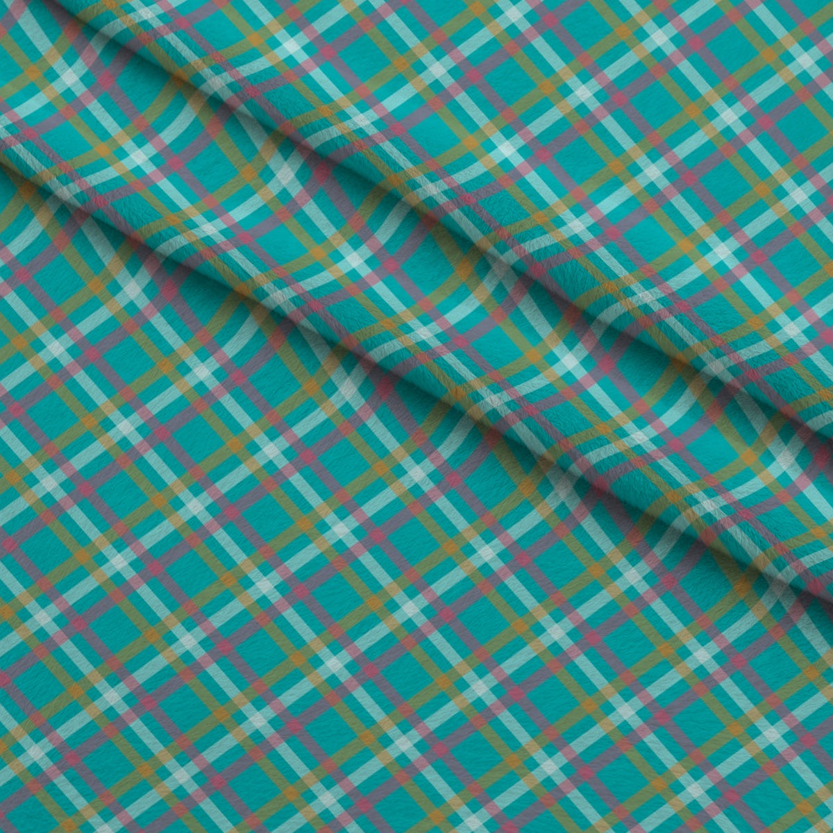 Berry Picnic Checks Pattern 1 Minky Fabric