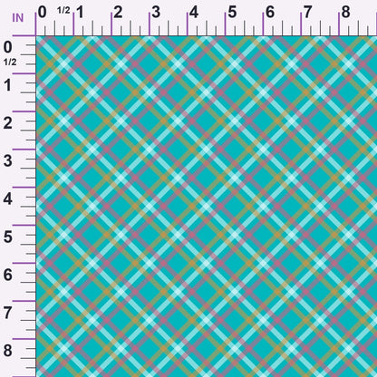 Berry Picnic Checks Pattern 1 Minky Fabric