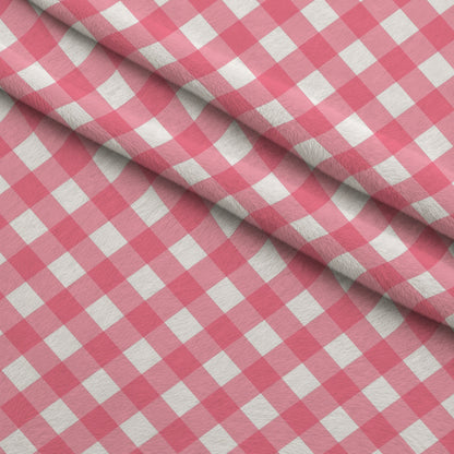 Berry Picnic Checks Pattern 10 Minky Fabric