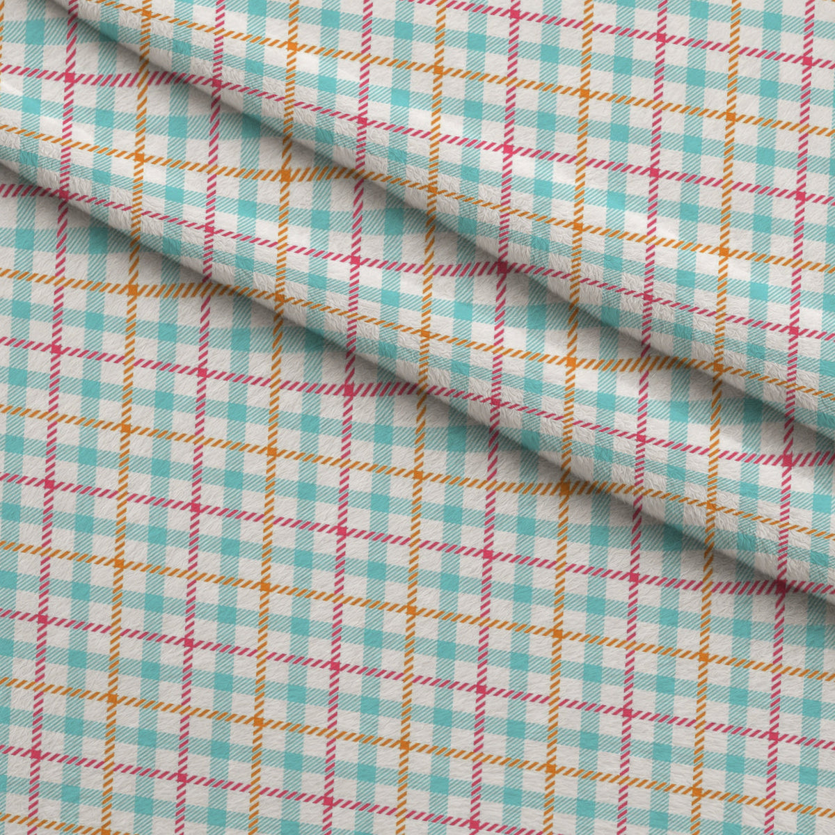 Berry Picnic Checks Pattern 12 Minky Fabric