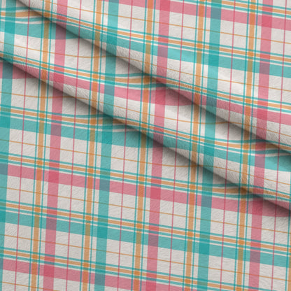 Berry Picnic Checks Pattern 14 Minky Fabric