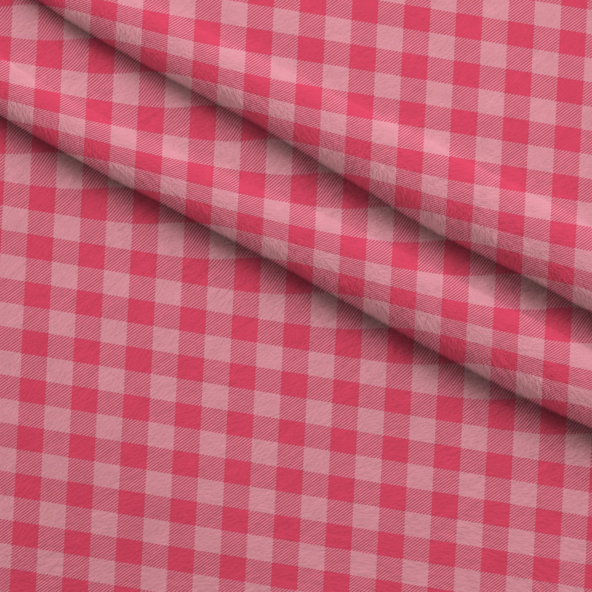 Berry Picnic Checks Pattern 17 Minky Fabric