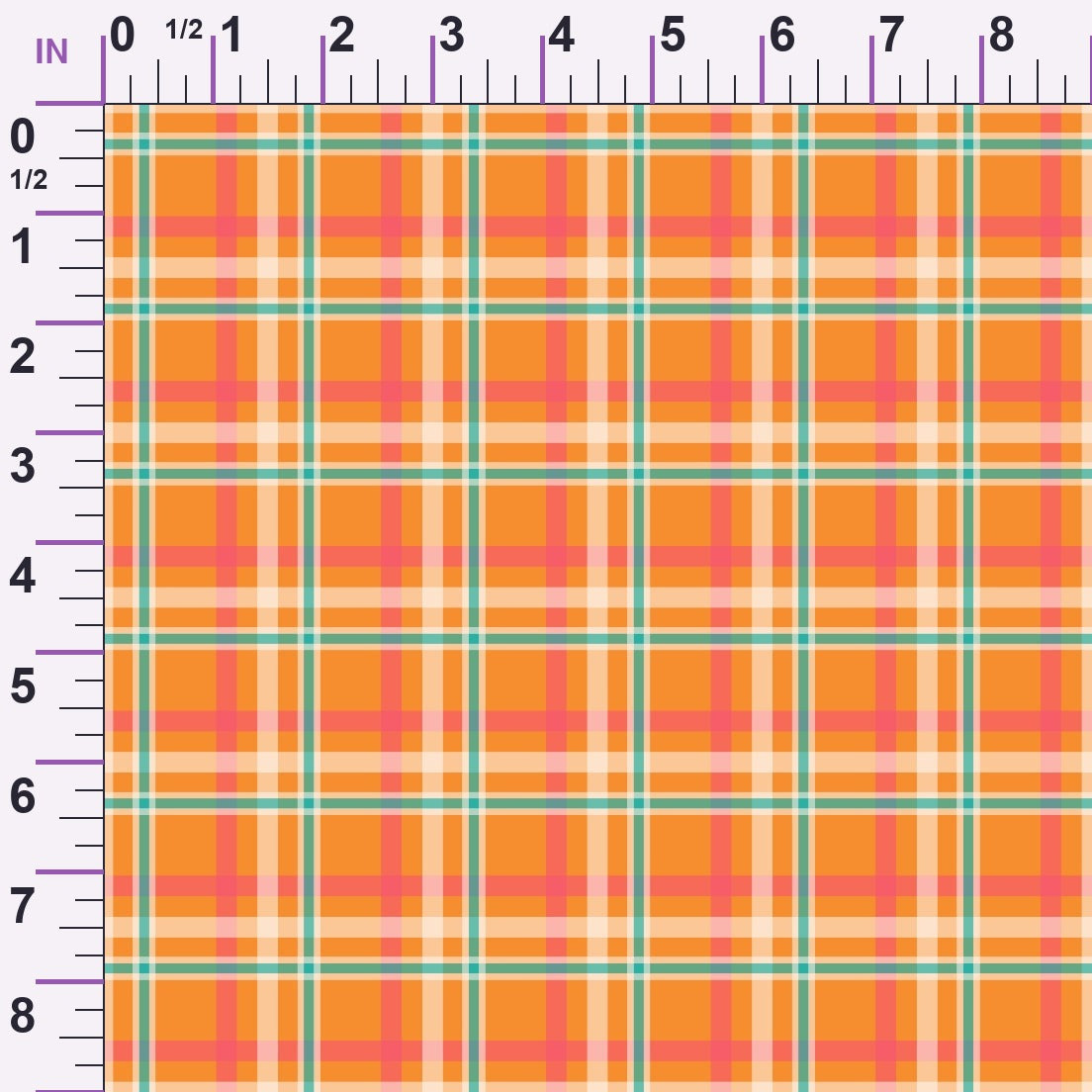 Berry Picnic Checks Pattern 19 Minky Fabric