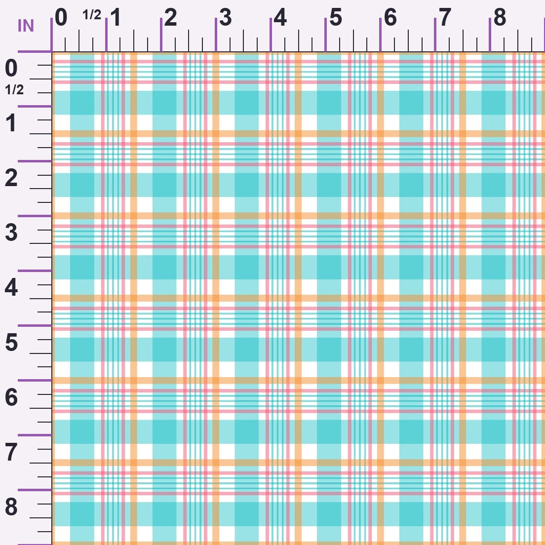 Berry Picnic Checks Pattern 2 Minky Fabric