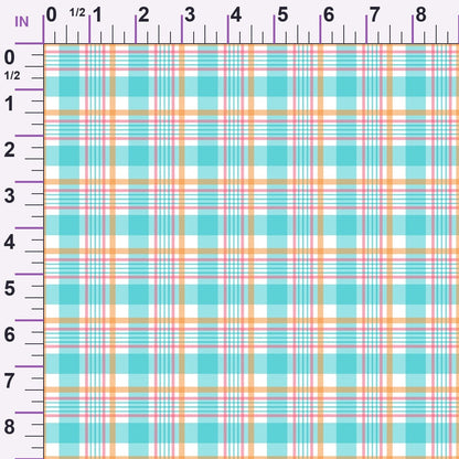 Berry Picnic Checks Pattern 2 Minky Fabric