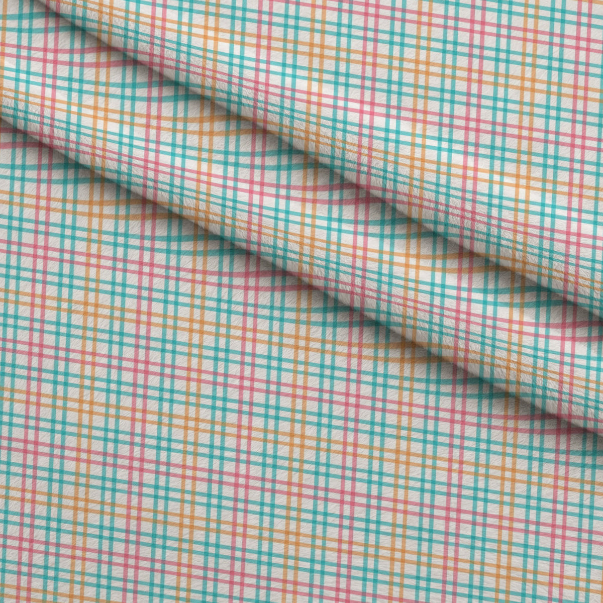 Berry Picnic Checks Pattern 3 Minky Fabric
