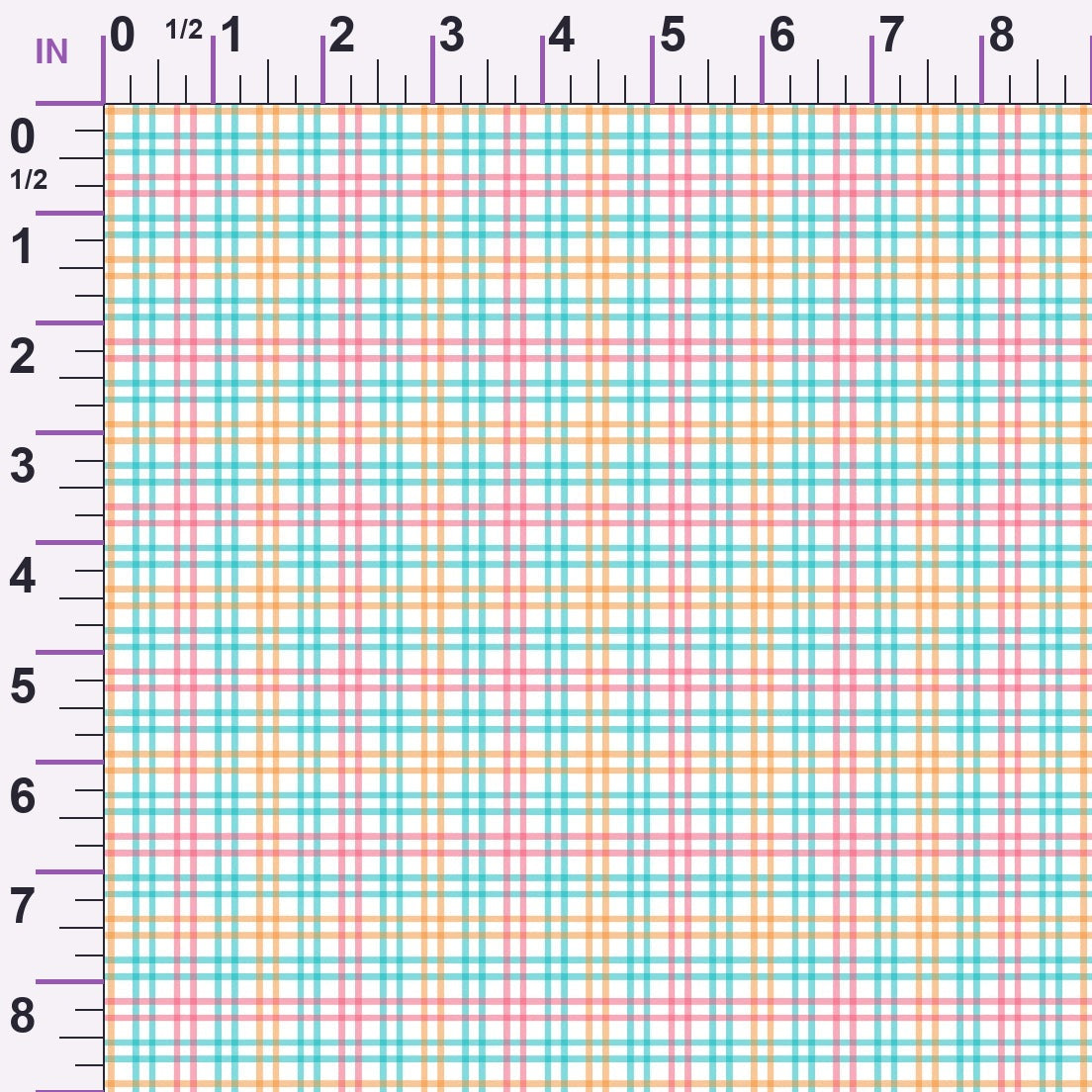 Berry Picnic Checks Pattern 3 Minky Fabric