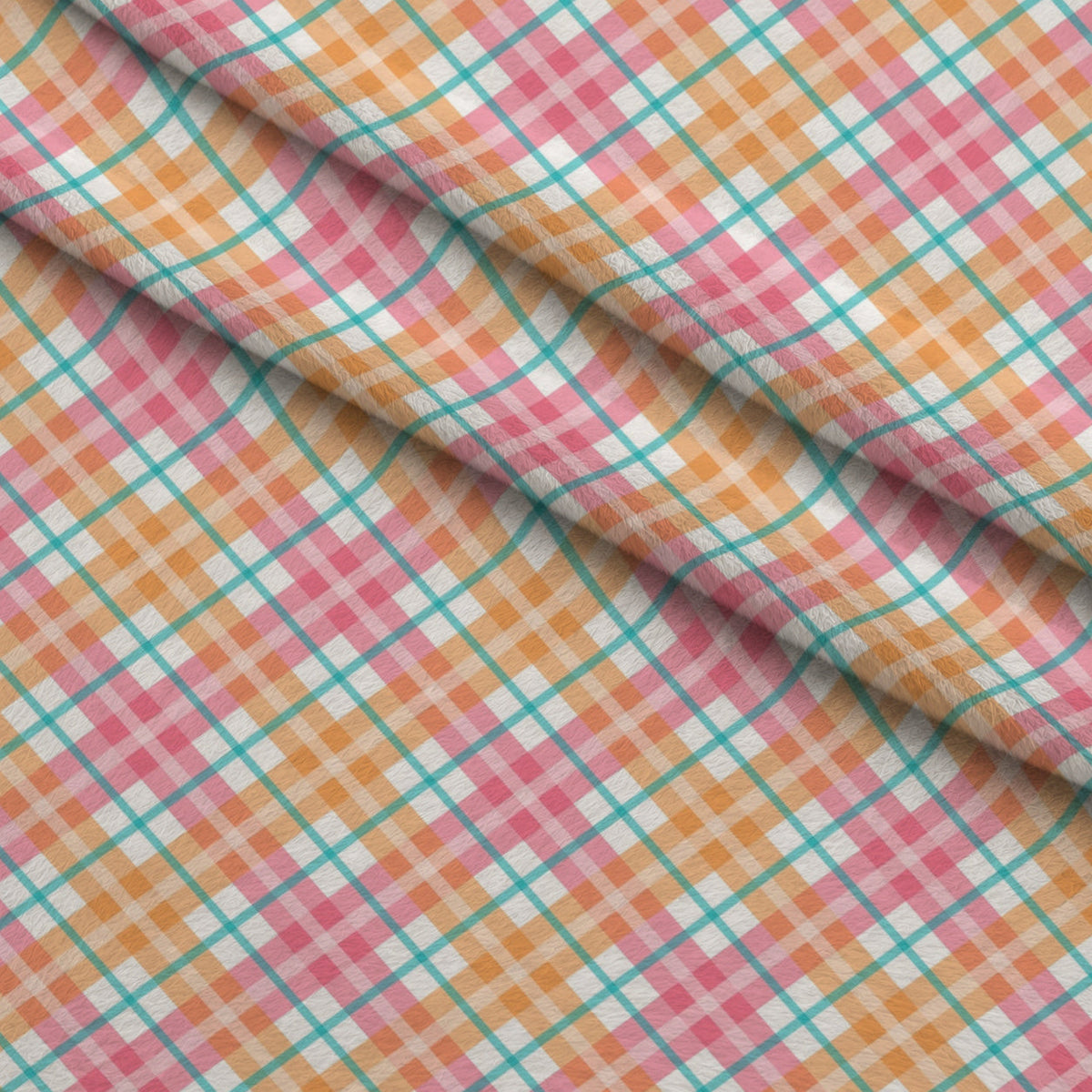 Berry Picnic Checks Pattern 4 Minky Fabric