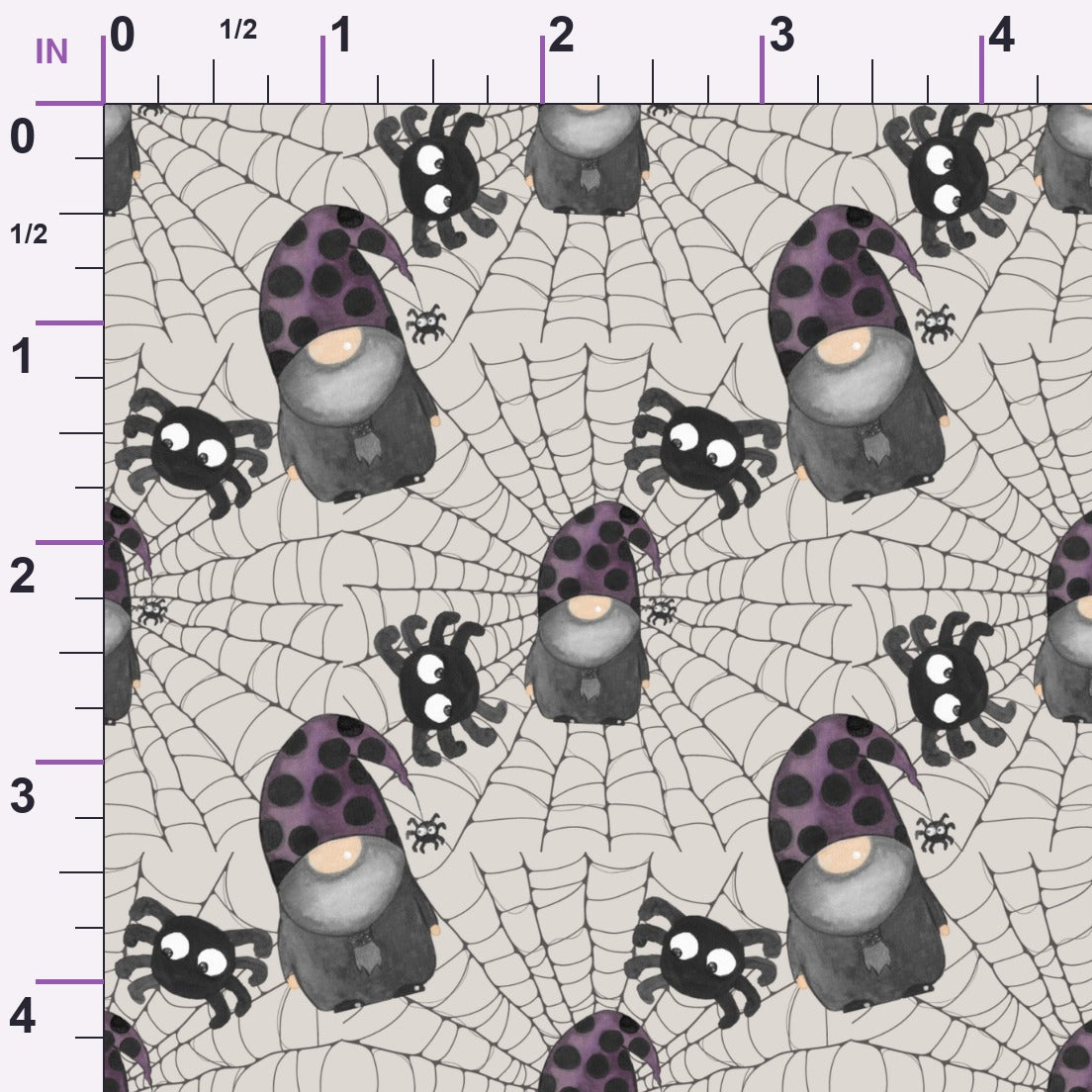 Bewitched Buddies Pattern 2 Minky Fabric