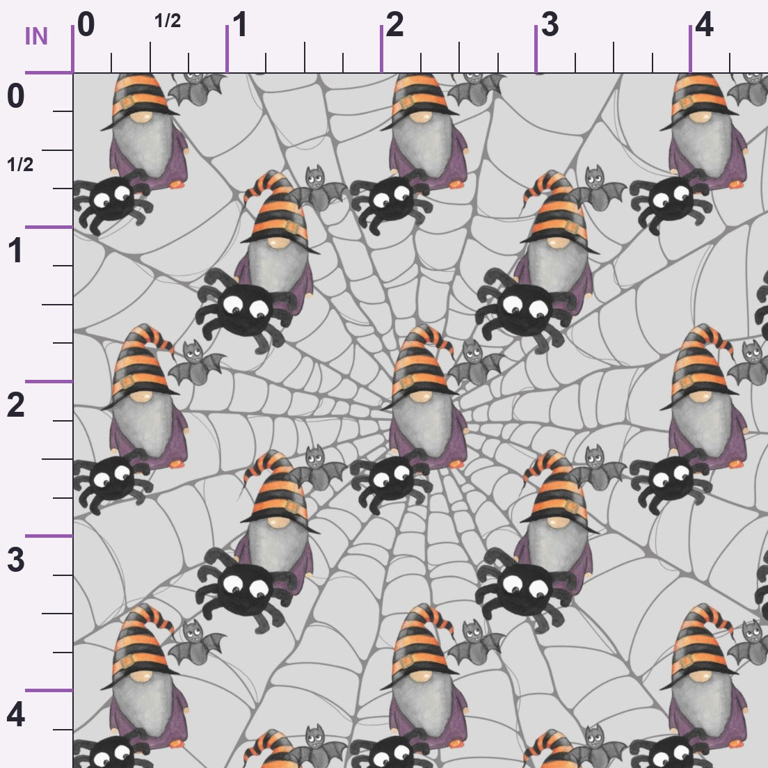 Bewitched Buddies Pattern 3 Minky Fabric