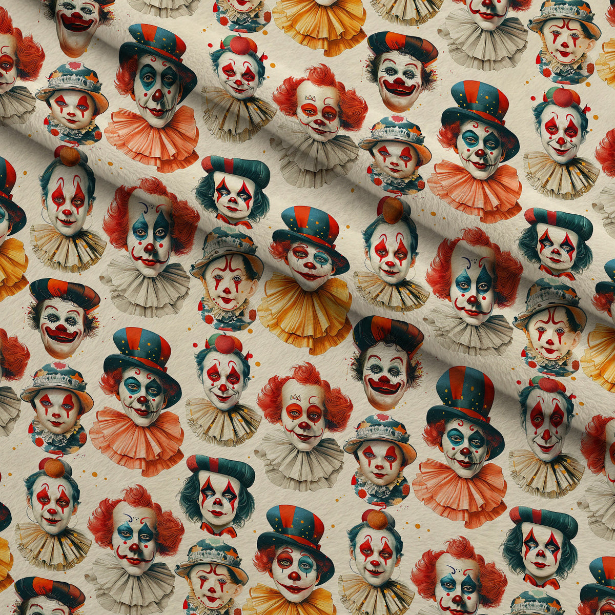 Big Top Jesters Pattern 11 Minky Fabric