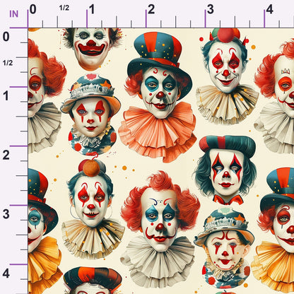 Big Top Jesters Pattern 11 Minky Fabric