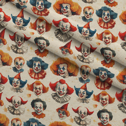 Big Top Jesters Pattern 4 Minky Fabric