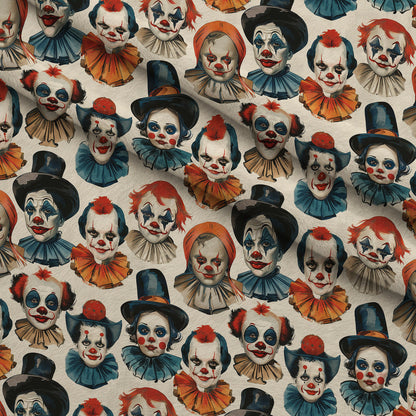 Big Top Jesters Pattern 5 Minky Fabric