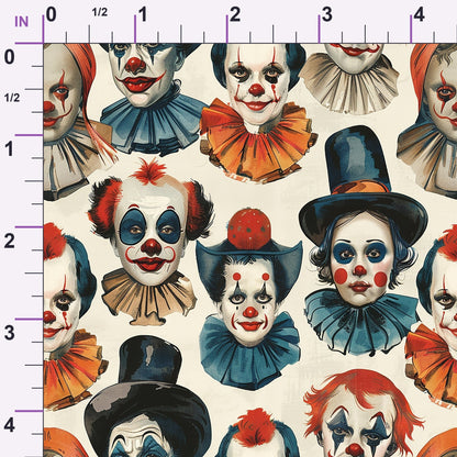Big Top Jesters Pattern 5 Minky Fabric
