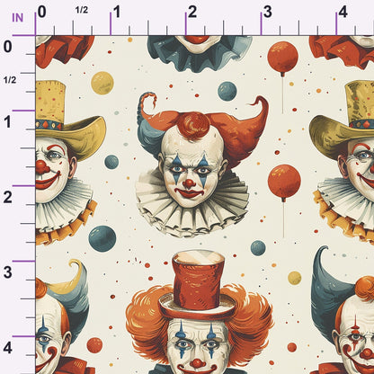 Big Top Jesters Pattern 6 Minky Fabric