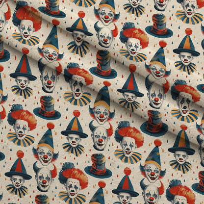 Big Top Jesters Pattern 7 Minky Fabric