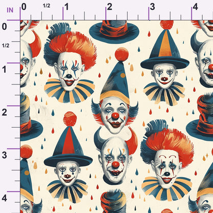 Big Top Jesters Pattern 7 Minky Fabric
