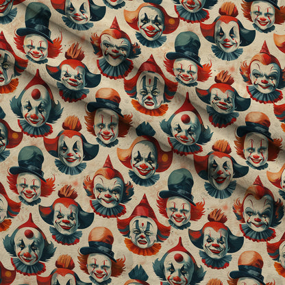 Big Top Jesters Pattern 8 Minky Fabric