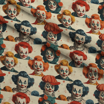 Big Top Jesters Pattern 9 Minky Fabric