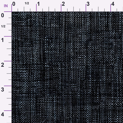 Black Denim Pattern 7 Minky Fabric
