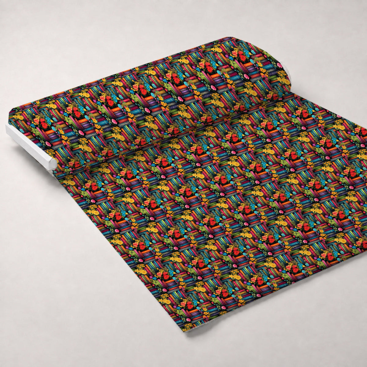 Blooming Library Pattern 12 Minky Fabric