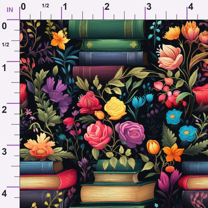 Blooming Library Pattern 9 Minky Fabric